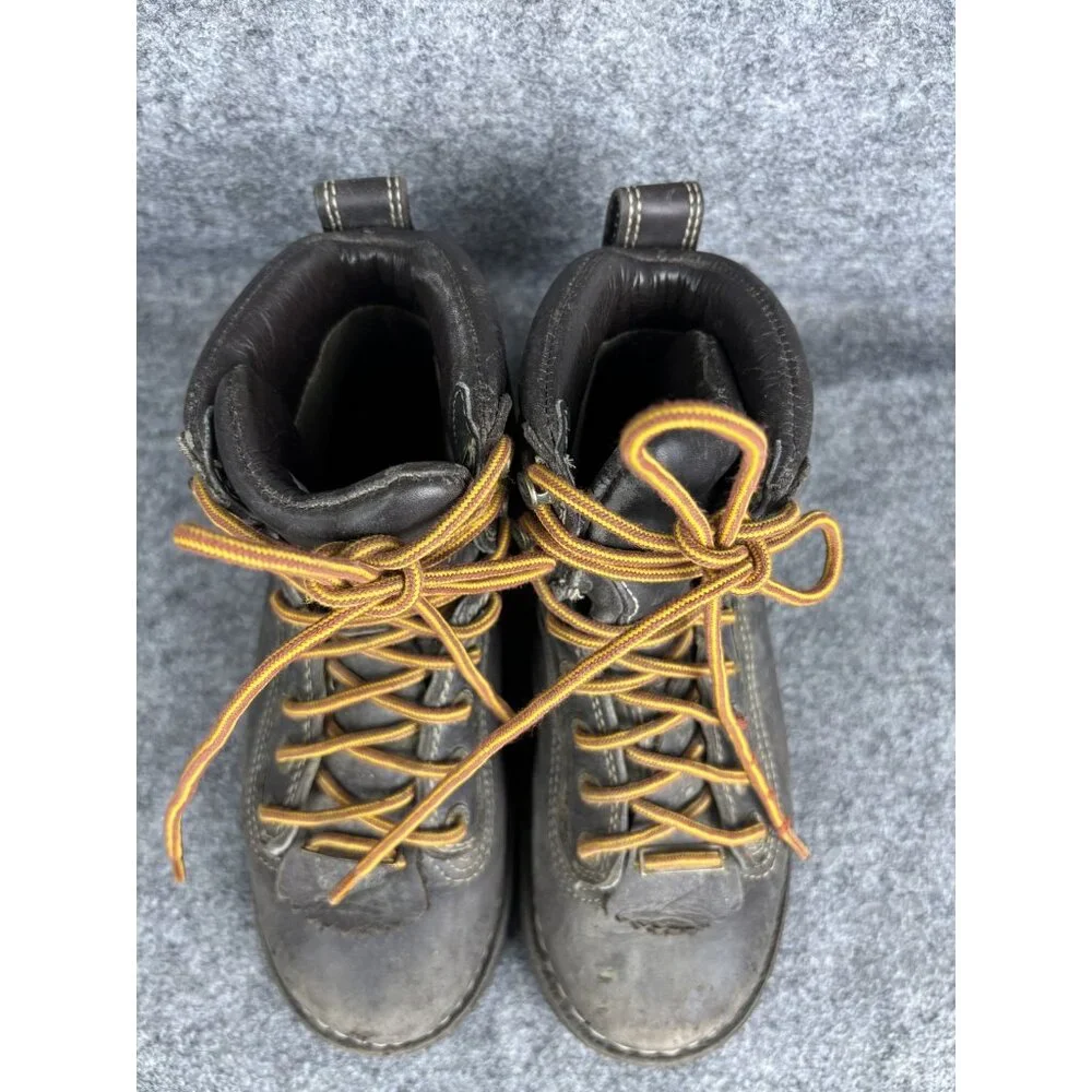 Danner Quarry 3.0‎ Boots Mens Size 4 Brown Vibram Sole Work Hiking Leather USA